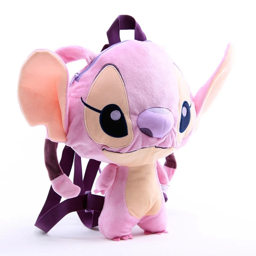 2022 Disney Stitch Angel мягкая плюшевая кукла рюкзак 30 см инопланетянин собака короткая