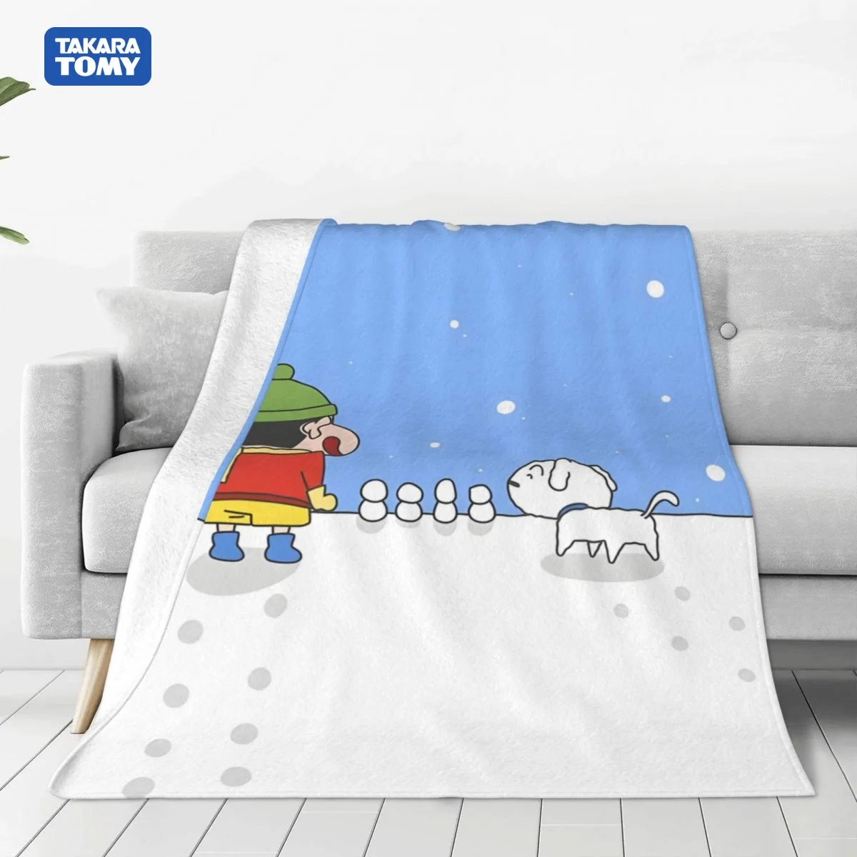 

Anime Crayon Shin Chan Throw Blankets on Bed Sofa Air Condition Sleeping Cover Bedding Throws Bedsheet For Kids