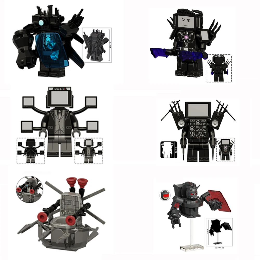 Мини-фигурка аниме Skibidi