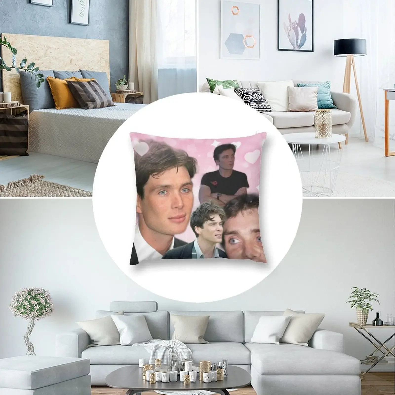 Cillian Murphy Girl DInner декоративная подушка подушки декор для дома новогодняя