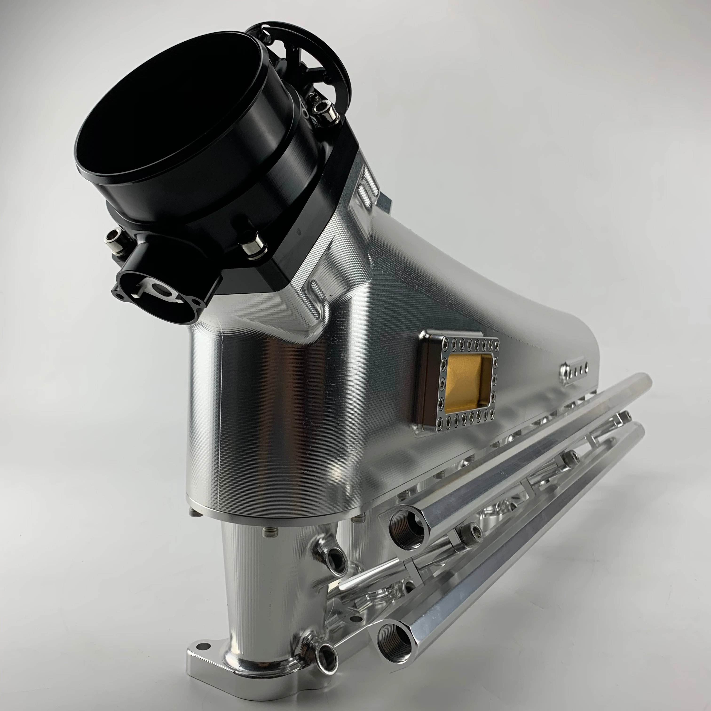 Алюминиевая заготовка с ЧПУ впускной коллектор TB48 на заказ для Nissan