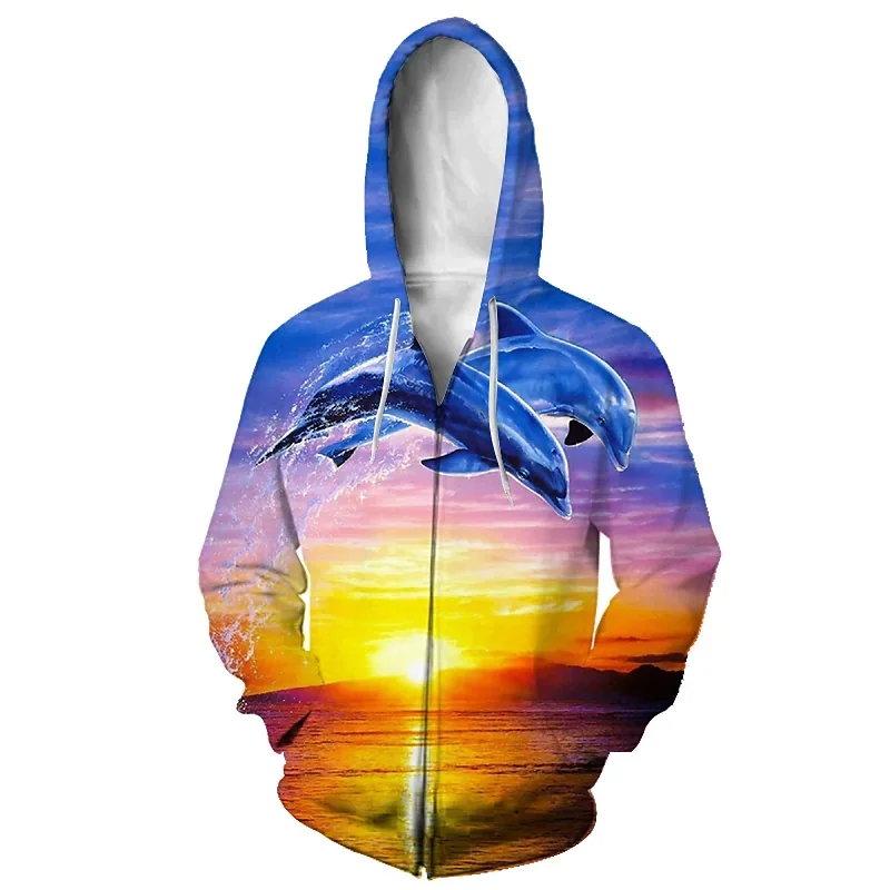

Sublimation Personality Hoodies Round Neck Long Sleeve Tracksuits Loose 3D Printing Sweatshirts Oversize Sports Coat