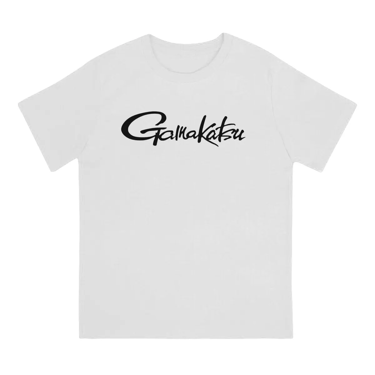 Футболка мужская с логотипом Gamakatsu крутая футболка коротким рукавом и круглым