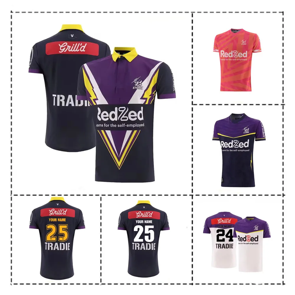 Фото Альтернативные шОРТЫ для регби Melbourne Storm 2025 Legacy Размер: S-5XL №1