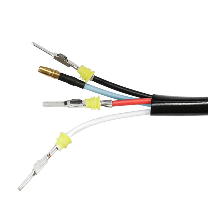 

Индикатор небольшого света для мотоцикла, лампа для бега Yamaha LC135 V2-V7, лампа для мотокросса, указатель поворота, красный + желтый, 2 шт.