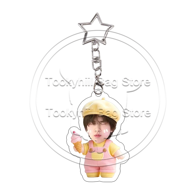 Акриловый брелок KPOP CORTIS Idol, милый Мартин Джеймс, Джухун, Сонхён, Кёнхо, подвеска на сумку в виде большой головы, коллекционный аксессуар для фанатов, подарок. (art.: 3920dd3058a18) - 3920dd3058a18