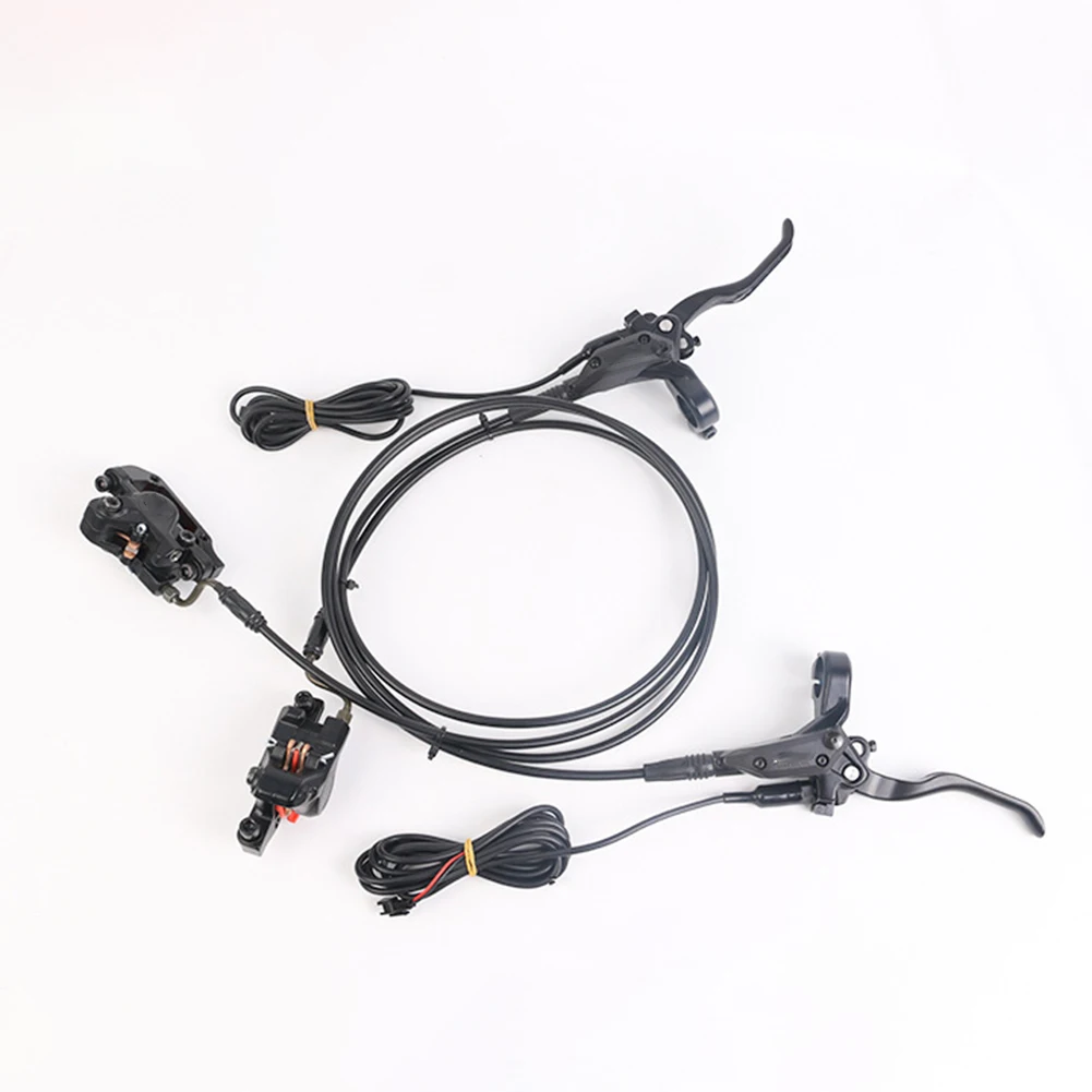 

E-Bike MTB Bikes Hydraulic Disc Brake Set Electric Power Control Shifter Bike Brake Left Front Right Rear Brake