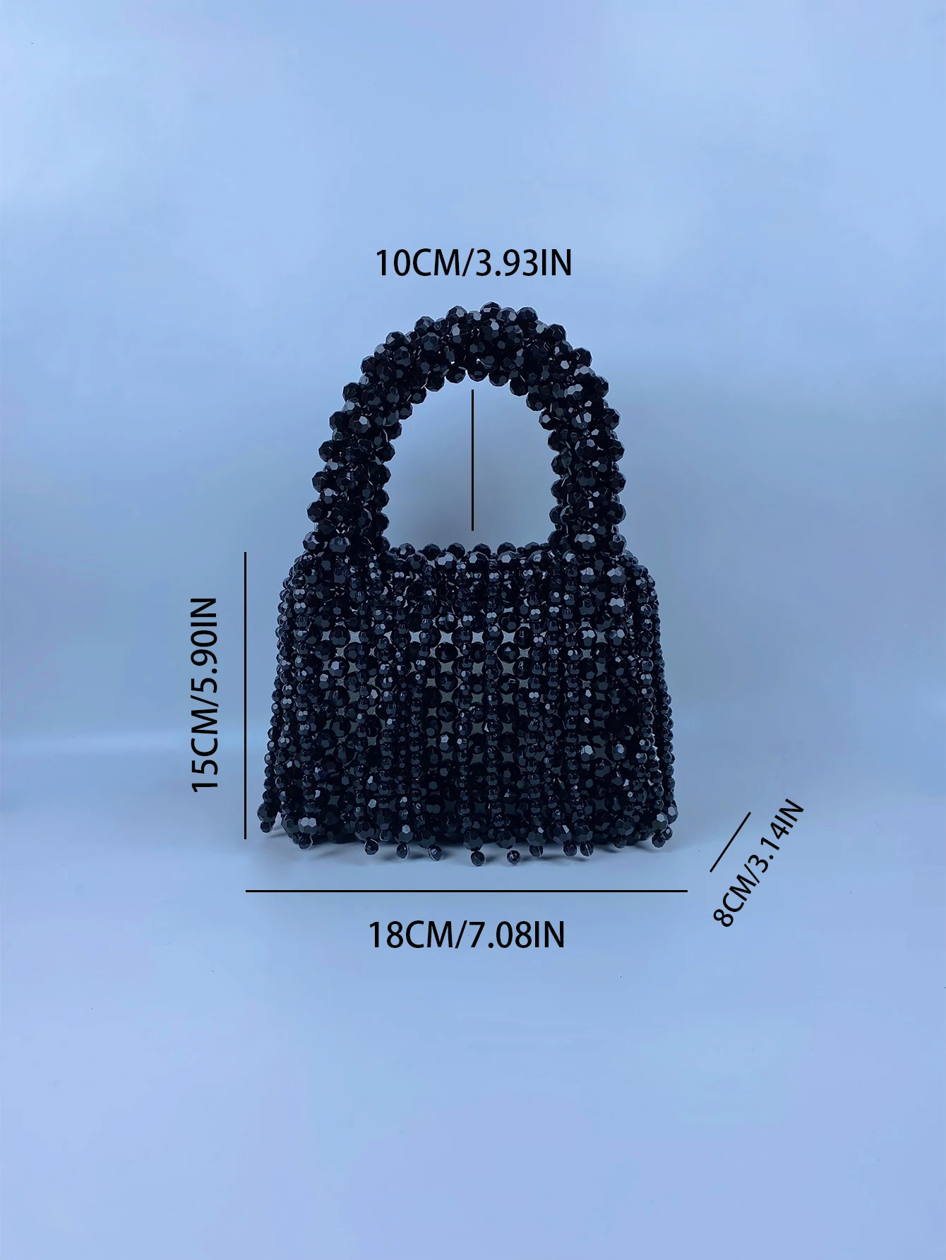 Плетеный с бусинами сумка янтарные акриловые бусины кошачий глаз Ретро женская