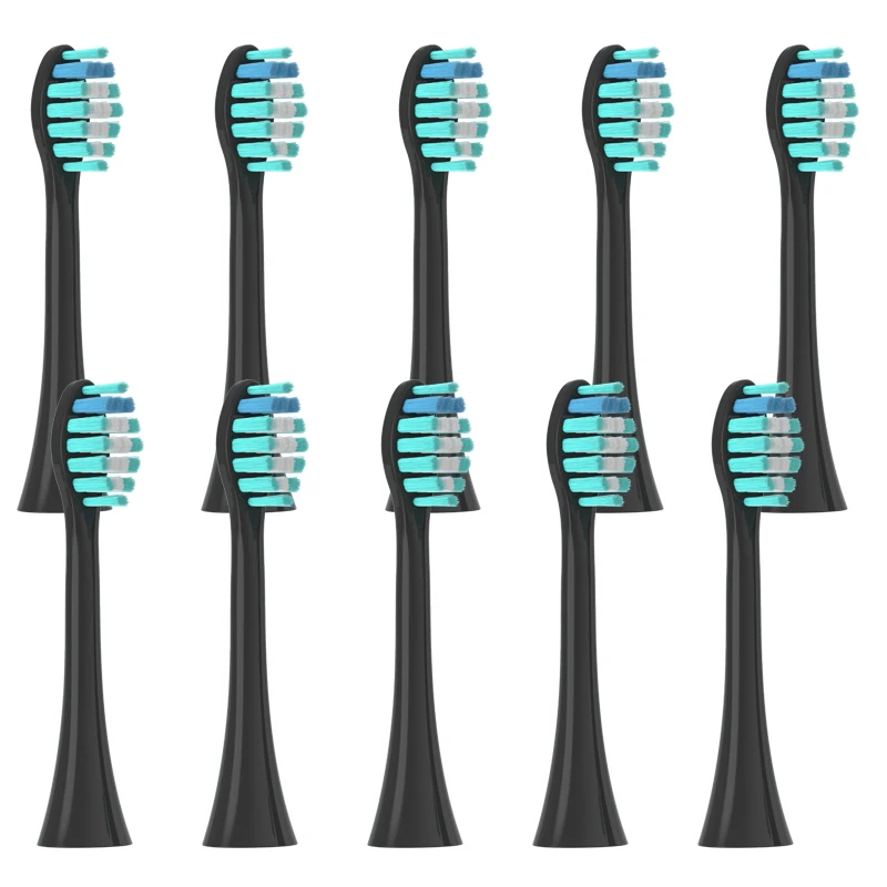

10pcs Replacement for Apiyoo A7/P7/Y8/Pikachu SVP/MOLE Toothbrush Heads Electric Tooth DuPont Soft Brush Heads Smart Clean Head