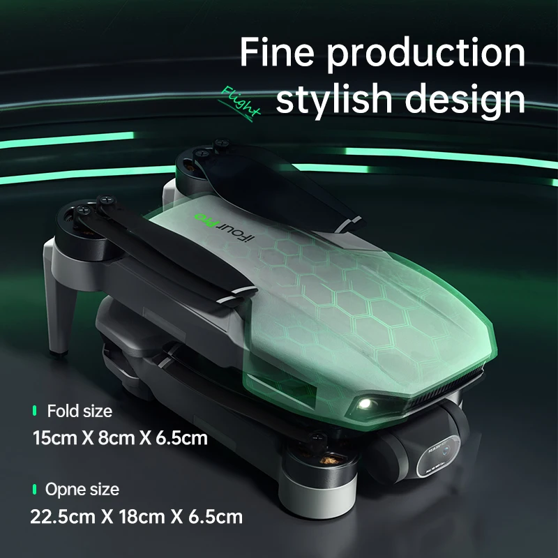 Новинка 2022 Квадрокоптер i CAMERA 4 PRO 3-осевой карданный подвес HD камера