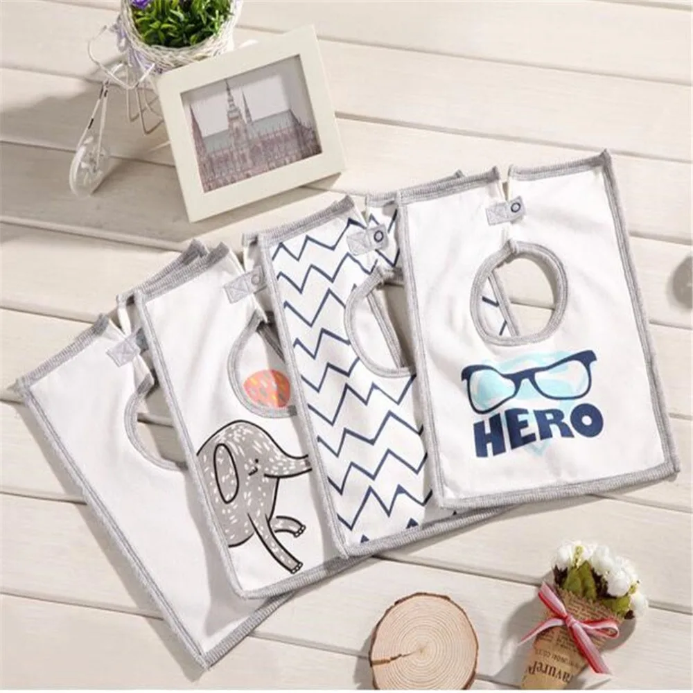 

Hot Baby Bib Towels Baby Bibs Square Terry Newborn Wear Infant Clothes 0-36 Months Cartoon Baby Accessories Bibs Burp Cloths