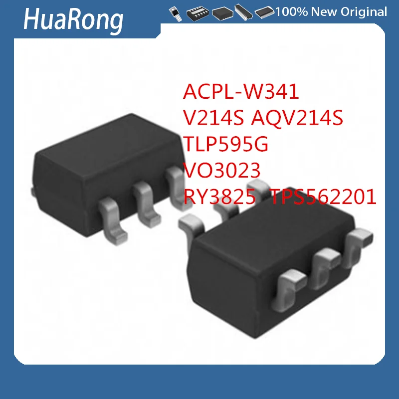 20 шт./партия ACPL-W341 W341 SOT23-6 V214S AQV214S TLP595G VO3023 VO3022 VO3052 RY3825 TPS562201