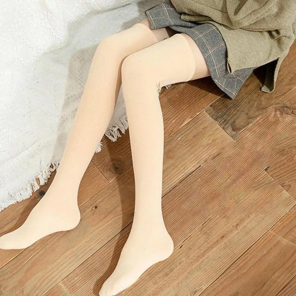 

1 Pair Winter Long Socks Elastic Women Stockings Over The Knee Women High Socks
