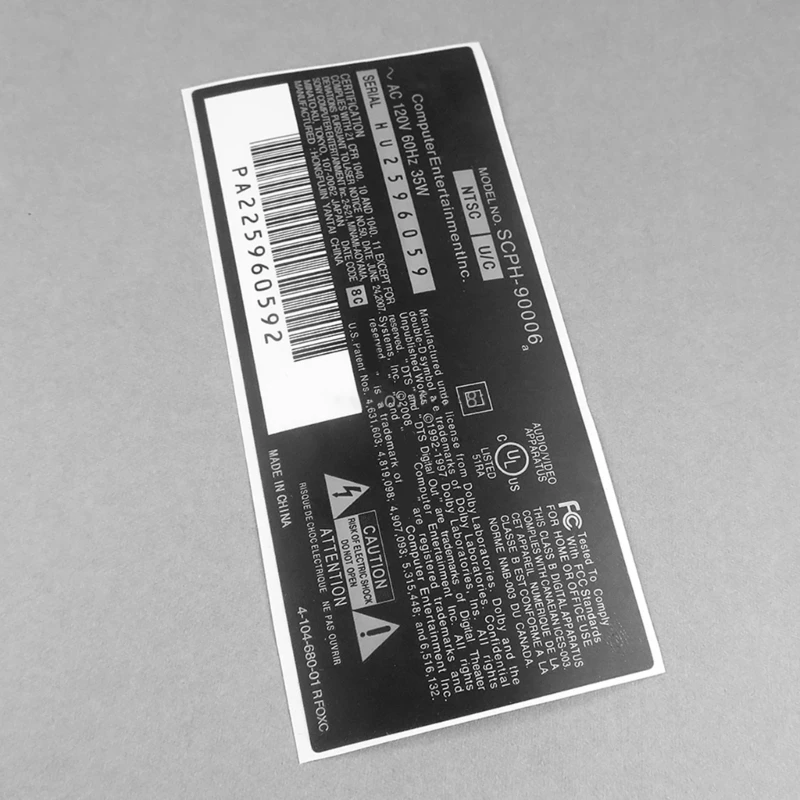 

Full Cover Label Stickers for 70000/90000 7W/9W Console Full Set Skin PVC Skin Decals Fingerprints-proof