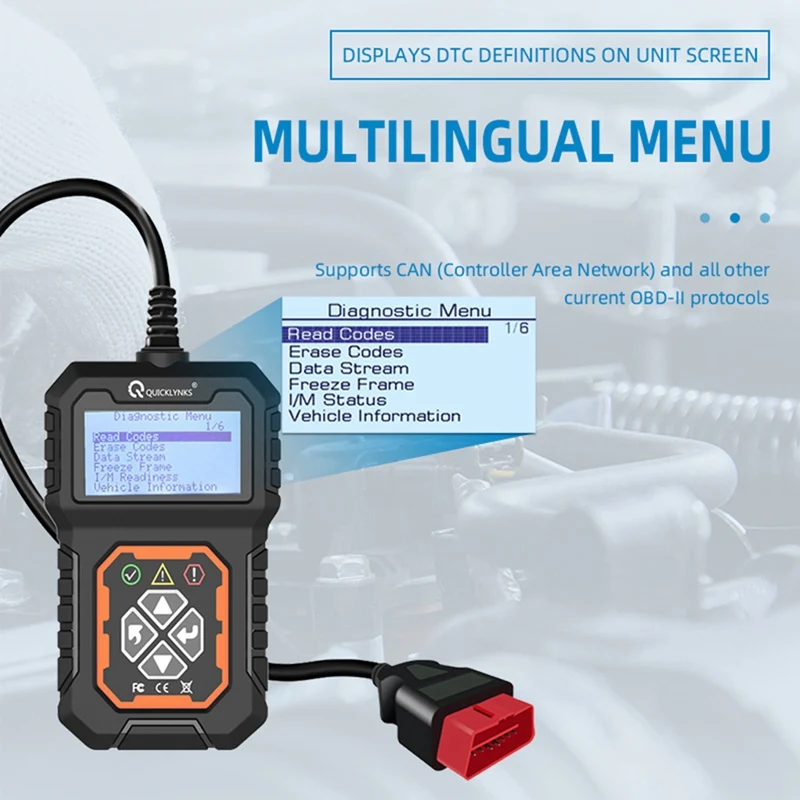 Car Full OBD2/EOBD Diagnostic Tools Automotive Professional Code Reader Scanner MS309 Fault Diagnostic Apparatus