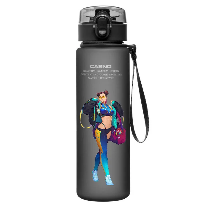 Уличный истребитель синий черный пластиковый герметичный для улицы 560 мл большой