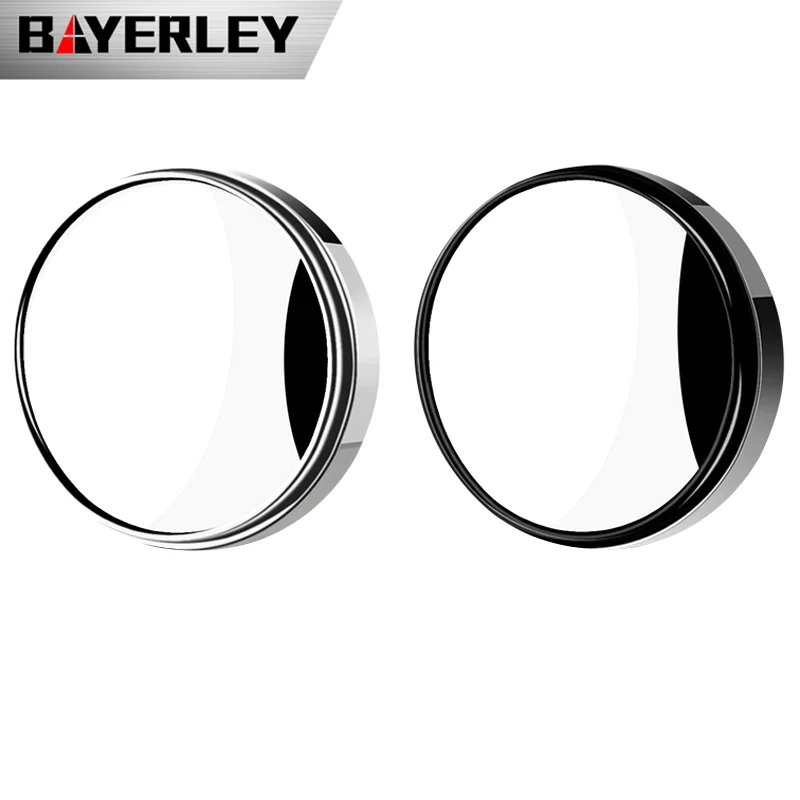

1pc 360 Degree Blind Spot Mirror Car Side Mirror Wide Angle Round Convex Small Round Side Blindspot Rearview Parking Assistance