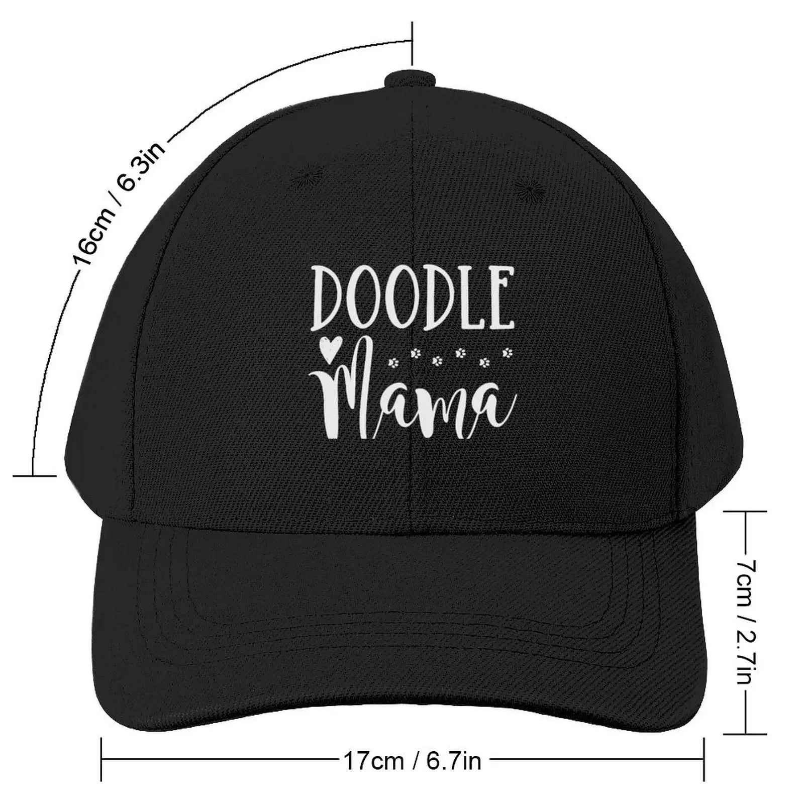 Doodle Mama-милая бейсболка с рисунком собаки и мамы зимние шапки для мужчин новая
