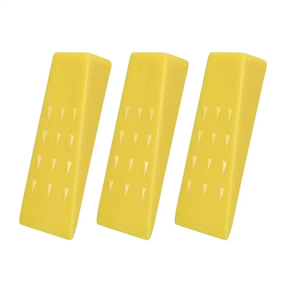 

14cm Portable Orange Plastic Felling Wedge Felled Chock Tree Wedge Wedge Woodcutting Tool Cutting Spiked L6O1