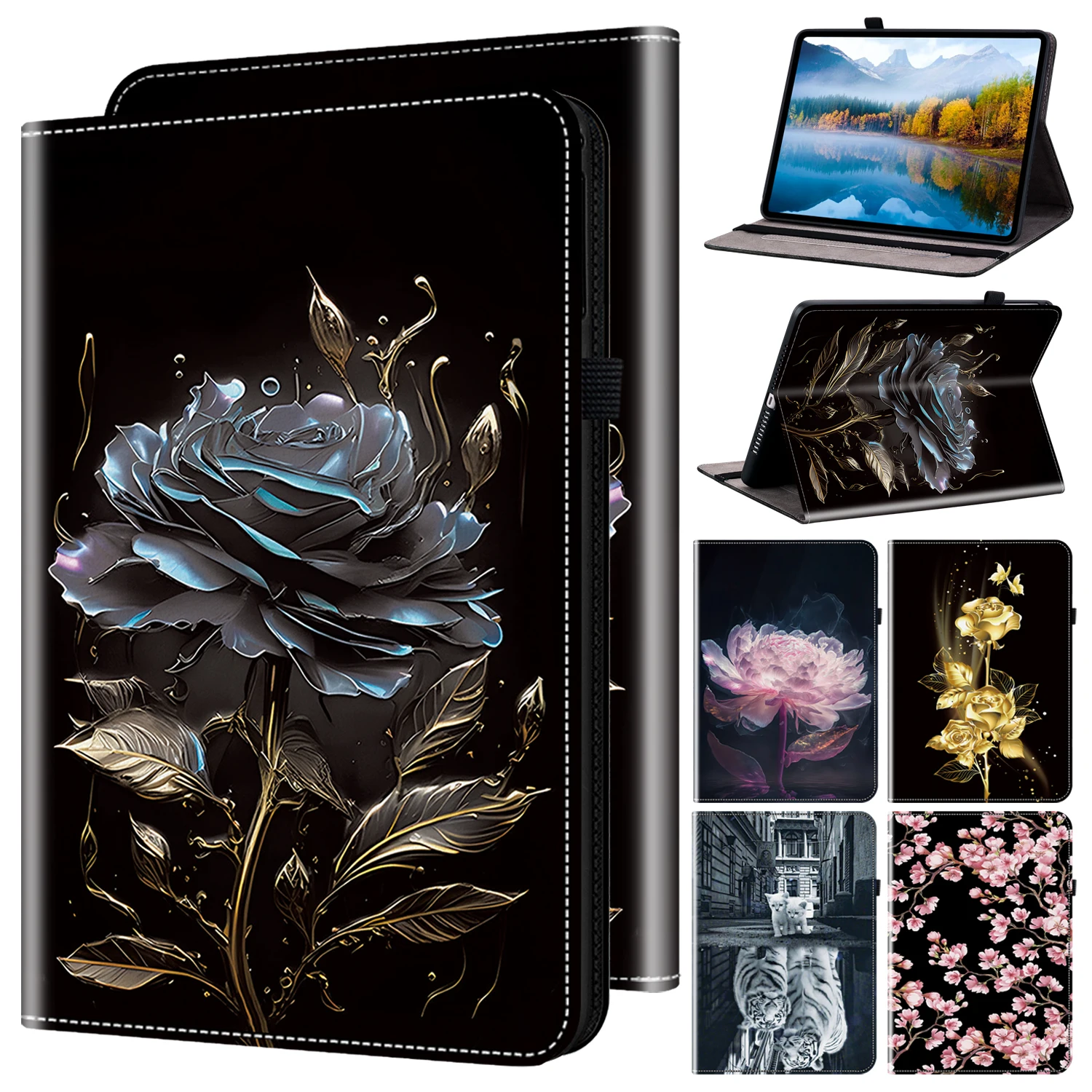 Чехол для планшета Lenovo P11 Pro Gen 2 11 5 P12 12 7 Y700 M7 M8 M9 M10 Plus 3rd 10 6 K10 5G M11 2024