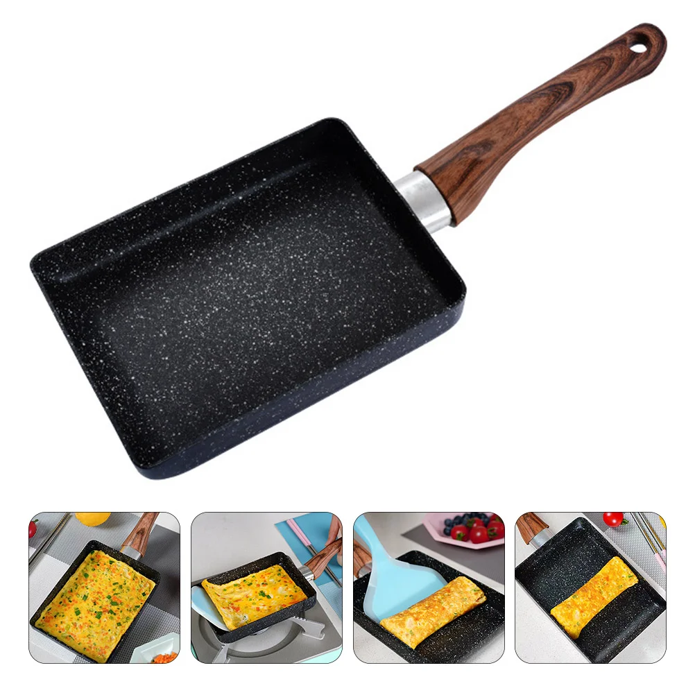 

Pan Frying Egg Japanese Mini Square Cooking Saute Pot Granite Fry Omelet Flat Breakfast Omelettekitchen