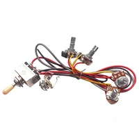 lp electric guitar line assembly electronic full circuit three level switch large potentiometer accessories