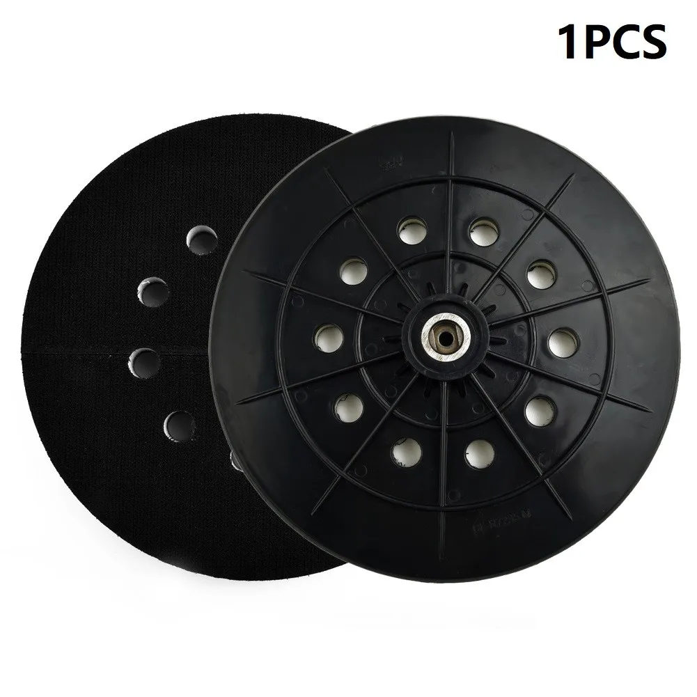 

10hole Backup Pad 215mm 9\" Blue Drywall Hook Loop PP Sander Sanding Disc With 6mm Thread Portable High Quality