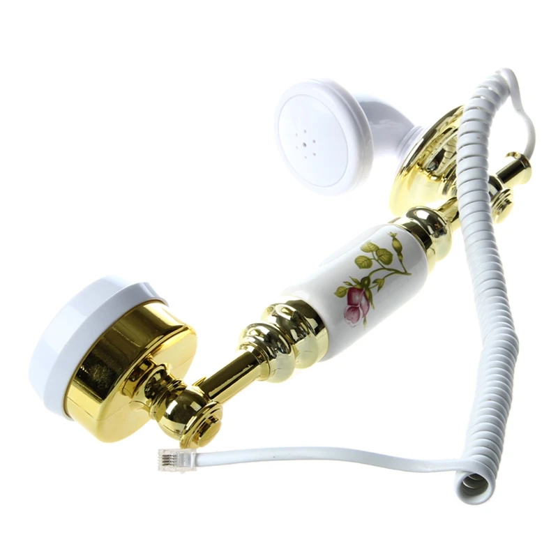 vintage landline phone classic antique retro phone corded home landline phone old telephone for home office hotel decoration free global shipping