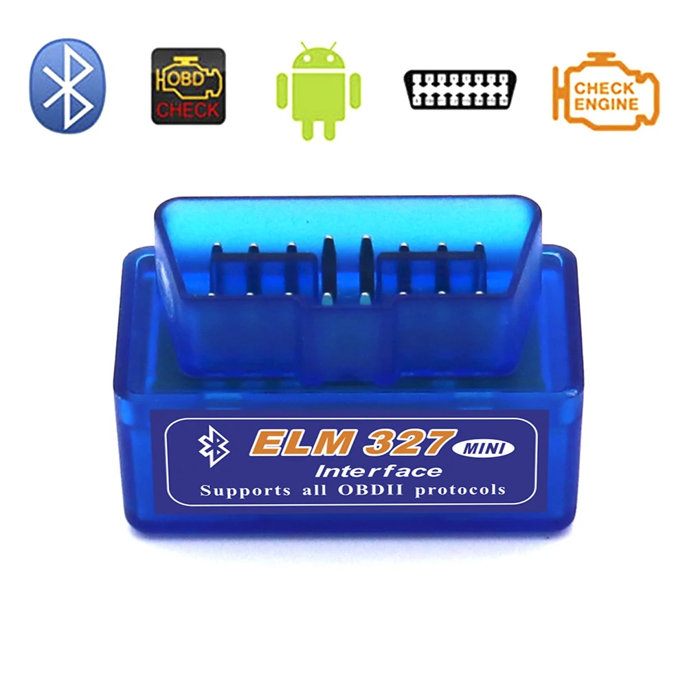 

Bluetooth ELM327 V2.1 Автомобильный сканер OBD считыватель кодов инструмент для диагностики автомобиля Супер Мини ELM 327 для Android детектор неисправности