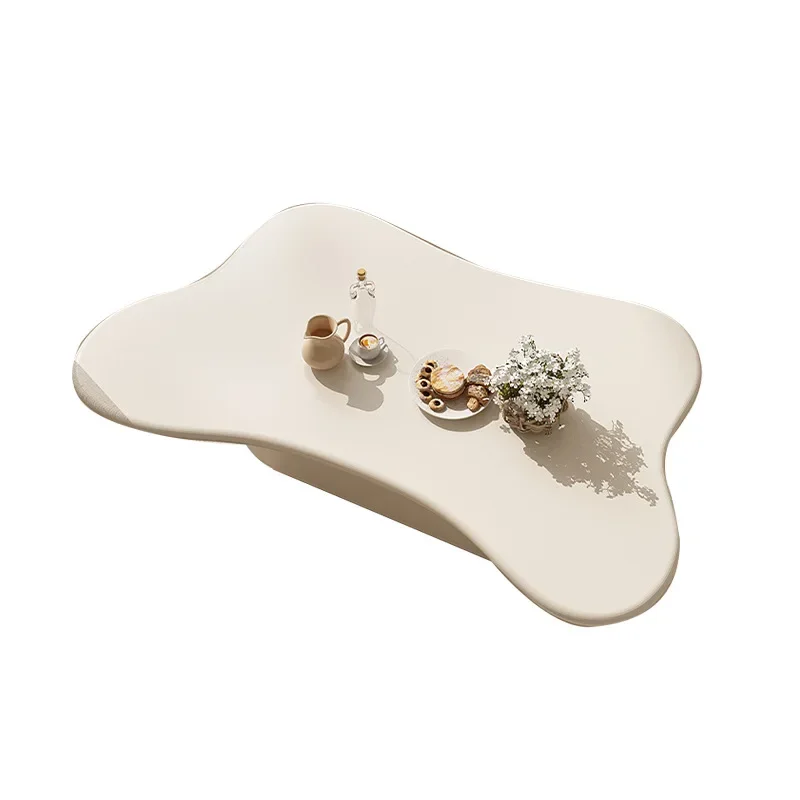 Кремовый стиль нерегулярная бабочка журнальный столик специальной формы