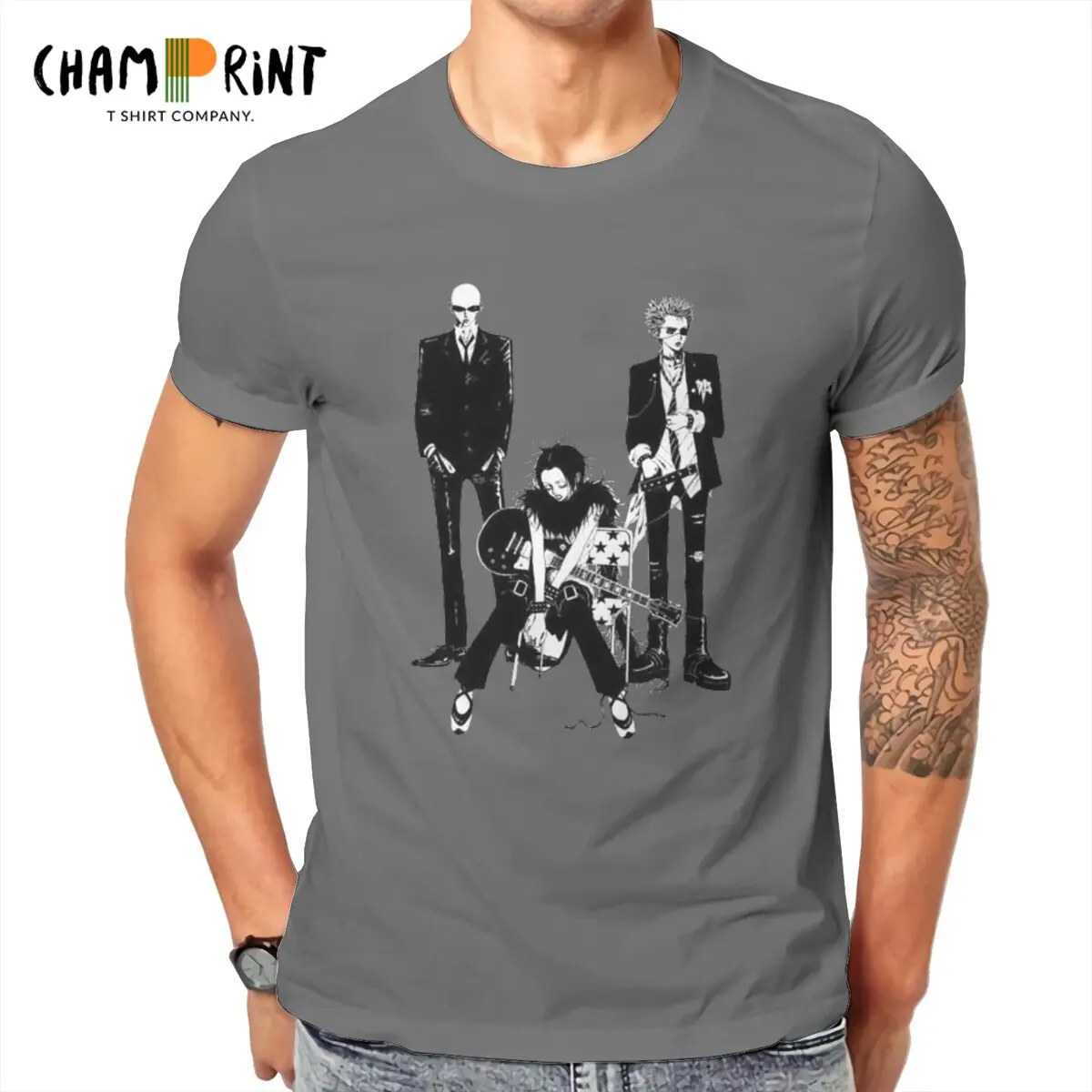 

Футболка мужская с круглым вырезом, 100% хлопок, с принтом