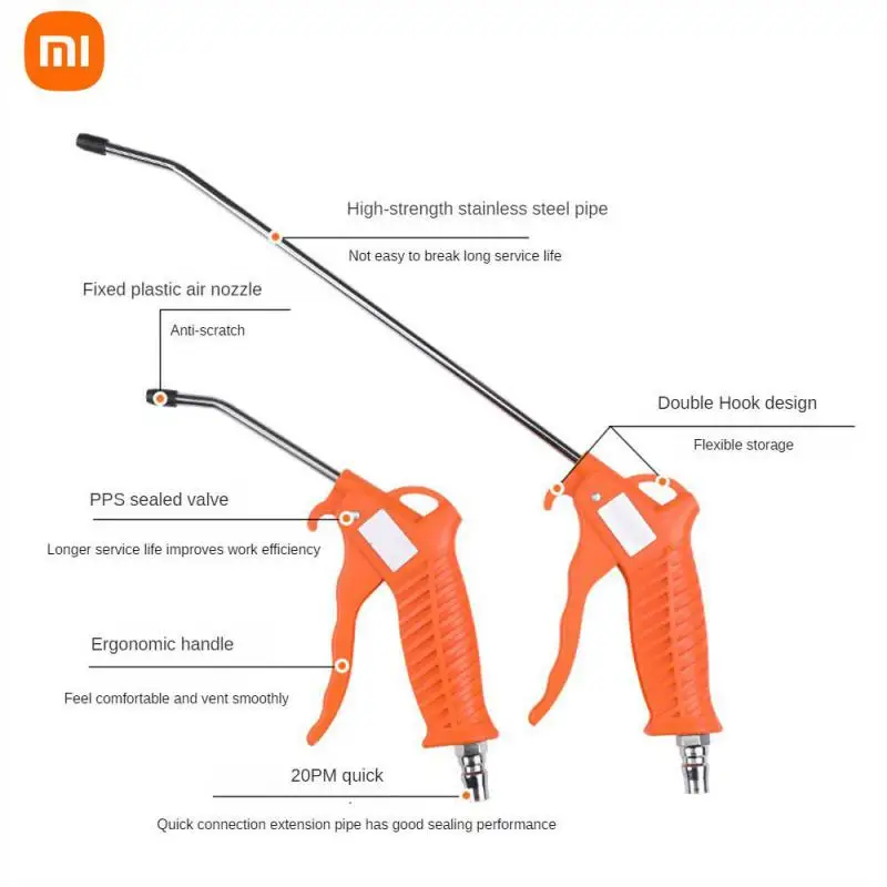 

Xiaomi Dust Blowing Gun Blowing Pump Air Spray Gun Air Gun Pneumatic High Pressure Dust Blowing Dust Blowing Truck Blowing Tool