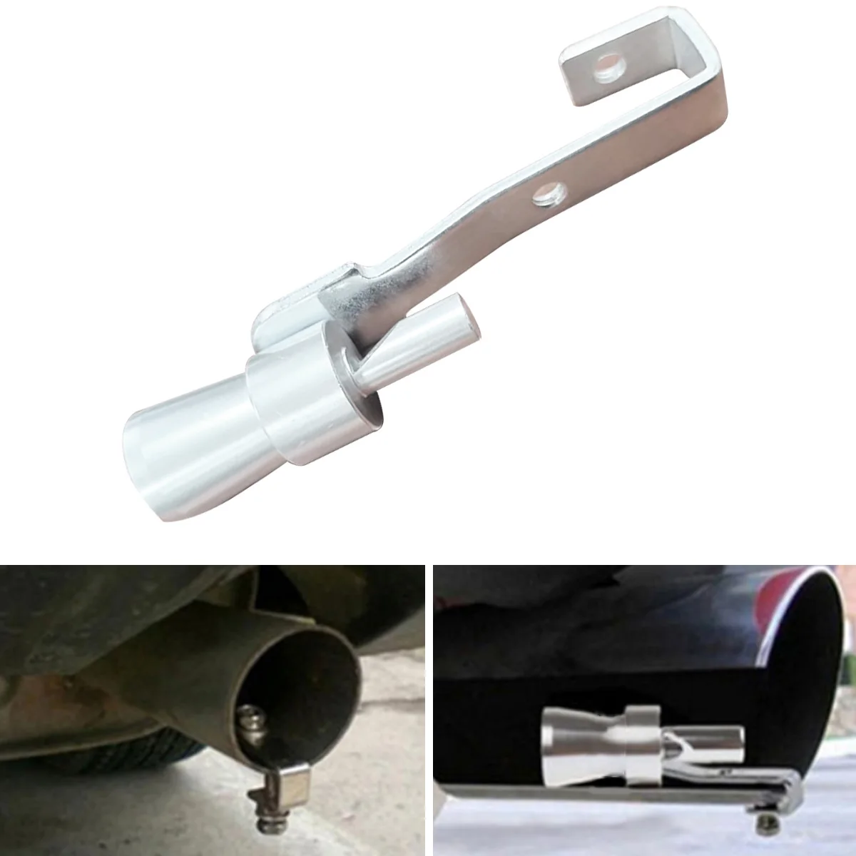 1 шт. Автомобильная турбина ветровая канавка Серебряный автомобиль