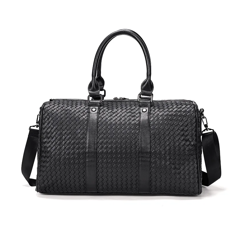 Fashion Luxury Brand Designer Travel Bag Airport Leather Duffel Bag Large Capacity Holiday Weekend Handbag Yoga Gym Bag For men