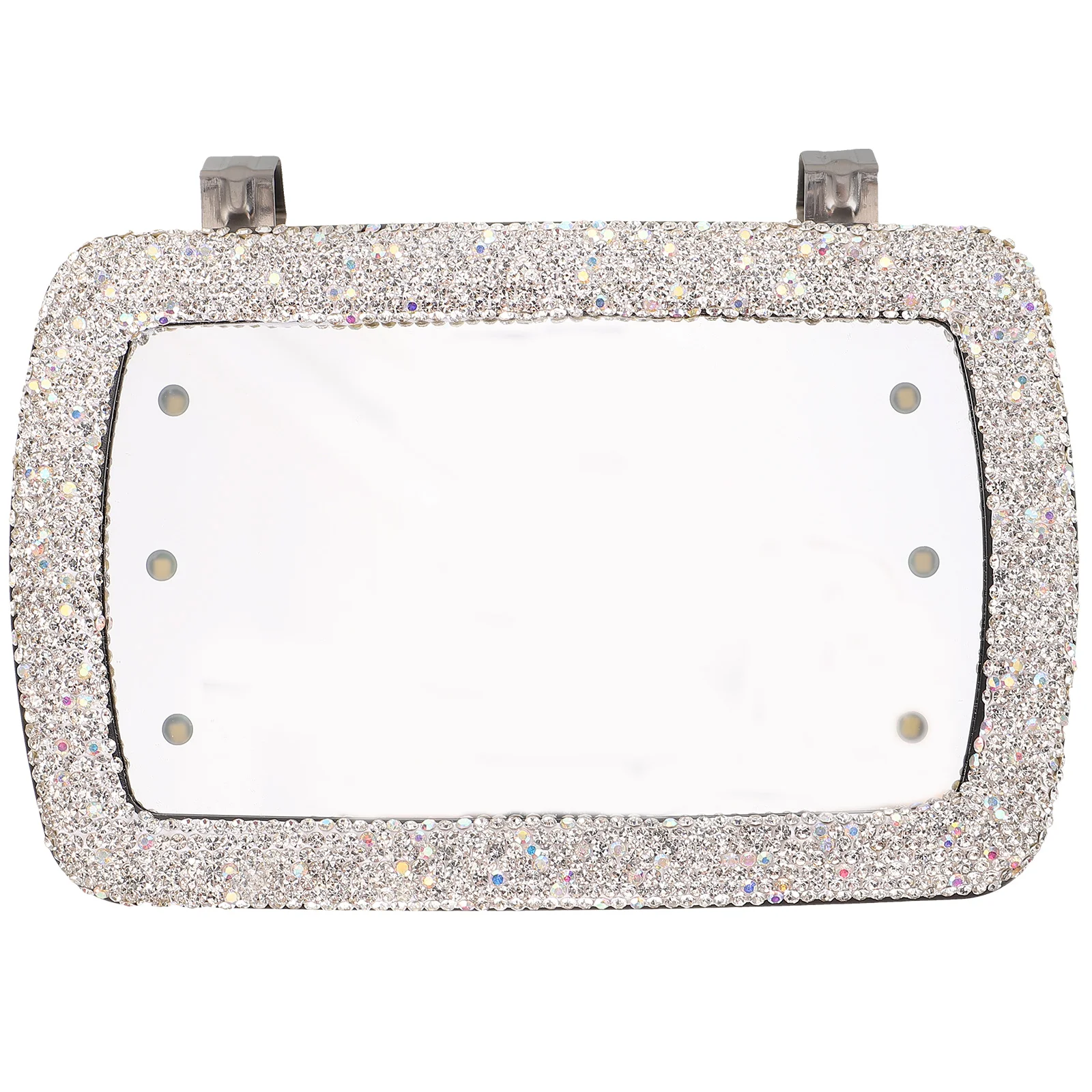 

Mirror Car Rhinestone Makeup Mirror Clip On Sun Car Accessory Visor Supply