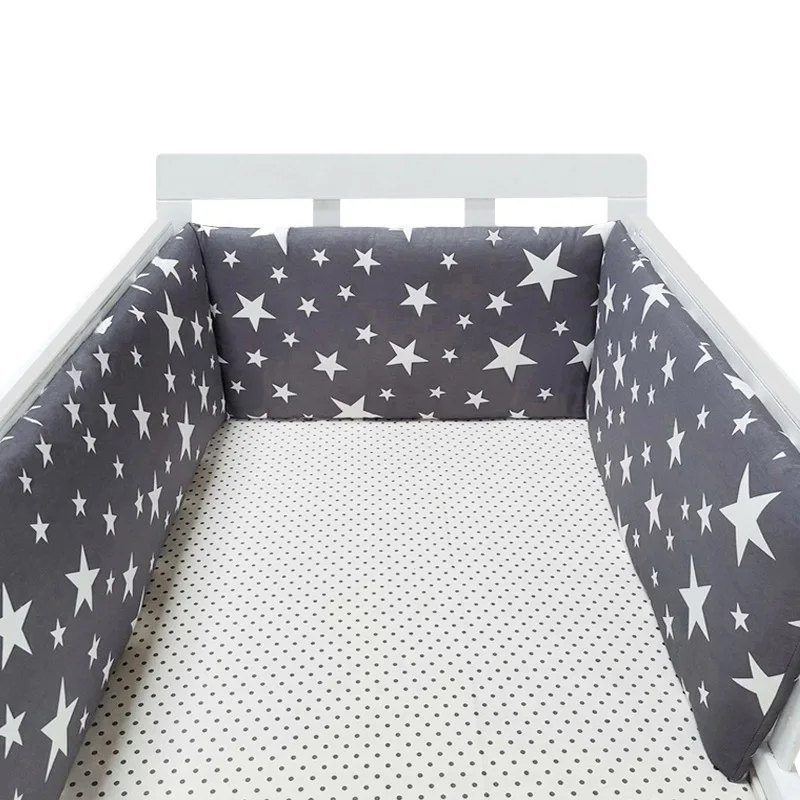 Parachoques Para cama de bebé, juego de cama de 200x30cm, tela de...