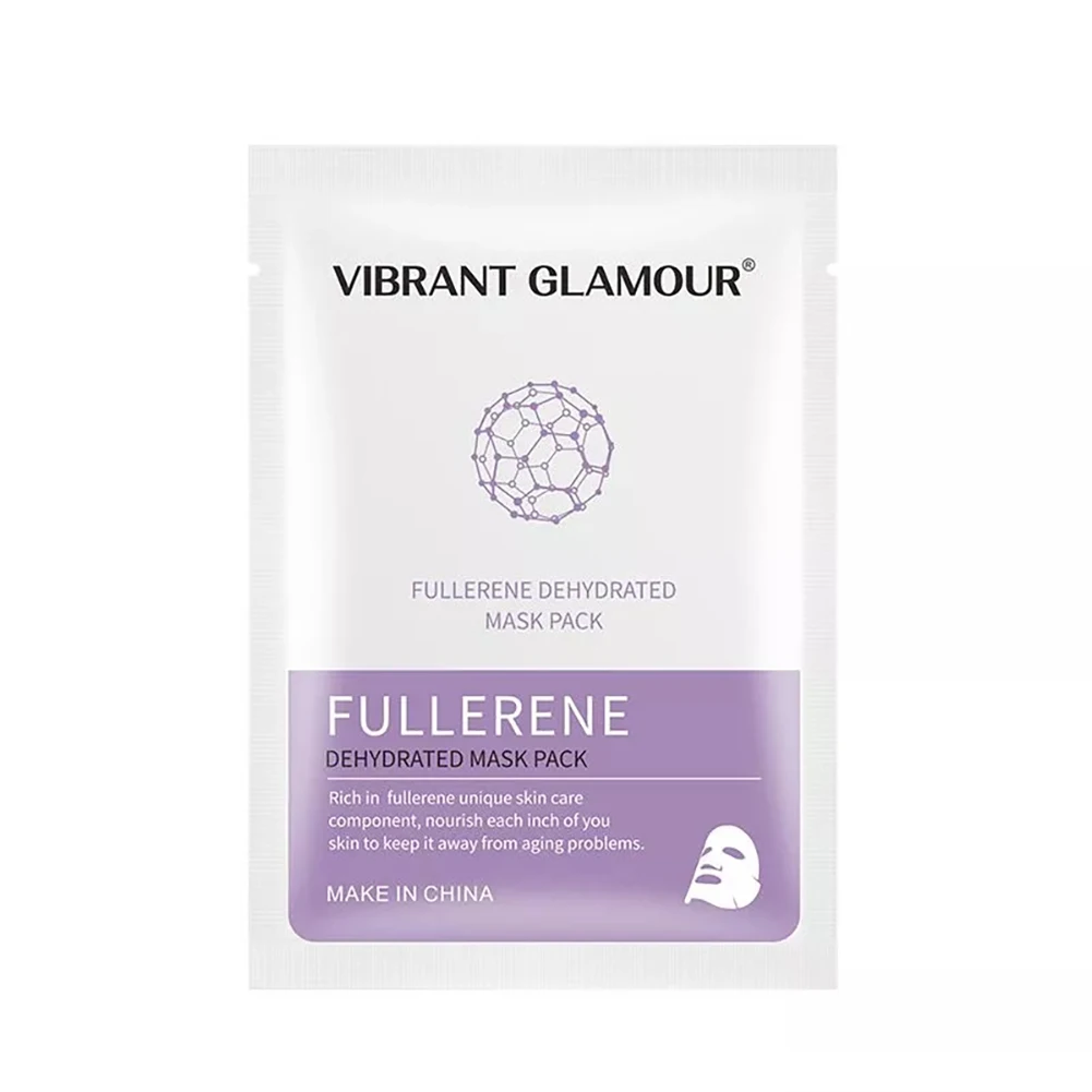 

10pcs VG fullerene oligopeptide mask to repair freeze-dried powder, moisturize, remove acne, print, fade and remove acne 5 pacs