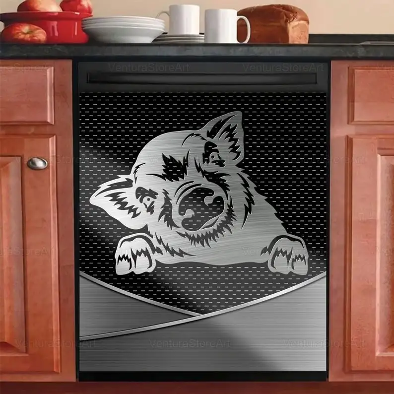 

Pig Dishwasher Cover, Pig Dishwasher, Pig Gifts, Magnetic Dishwasher, Kitchen Decor, Mothers Gifts, Dishwasher Sticker LNG072204