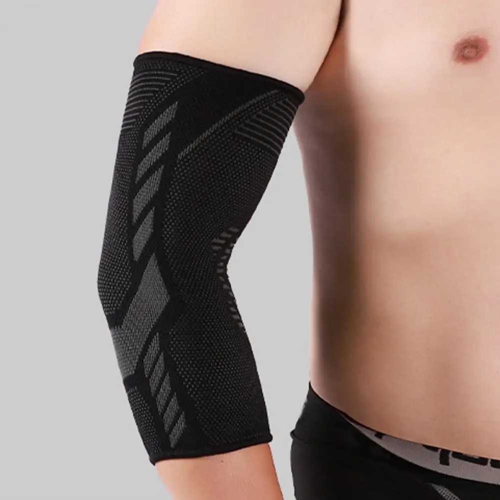 

Elastic 1 Pair Multi-use Crashproof Basketball Cycling Arm Guard Lightweight Arm Protector Breathable for Cycling