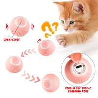 smart cat toys electric cat ball automatic rolling ball cat interactive toys training self moving kitten toys for indoor playing