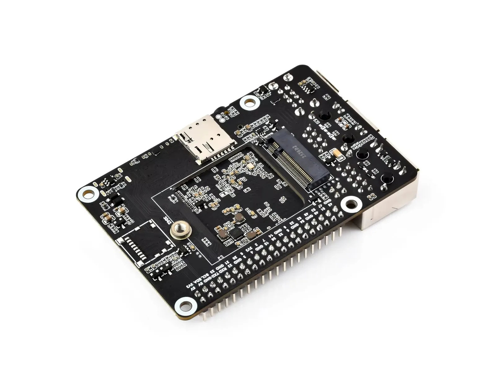 Фото DroMaLuckfox Lyra Pi Linux SBC с трехъядерным процессором A7+M0, двумя LAN-портами, MIPI DSI, USB OTG, Rockchip Matrix IO (98 функций) №3