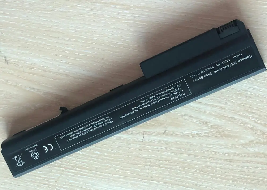 Аккумулятор для ноутбука HP Compaq 8 ячеек 14 в 8510p 8510w 8710p 6720t 7400 8200 8400 8500 8510 8700 Вт 8710 |