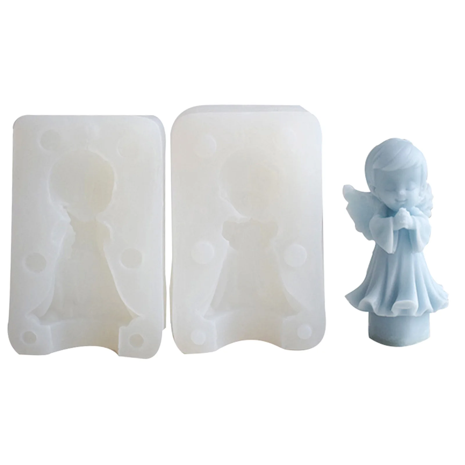 Силиконовые формы с милым ангелом для изготовления свечей Ароматические мыла