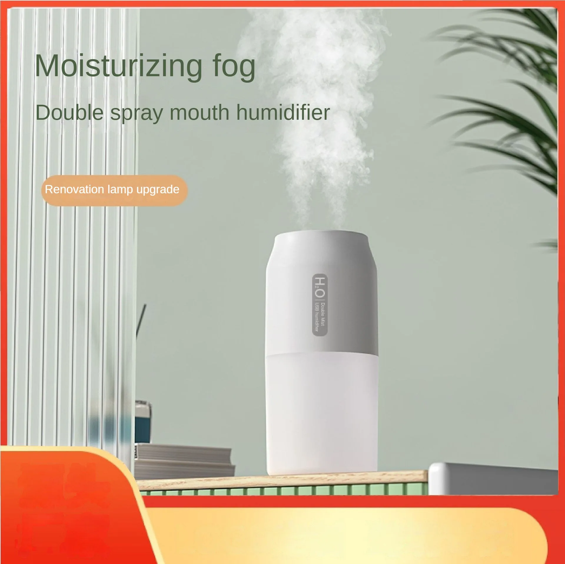 

2023 New Wireless Dual Spray Humidifier USB Portable - The Ultimate Solution for Optimal Air Quality and Moisture BalanceIntrod
