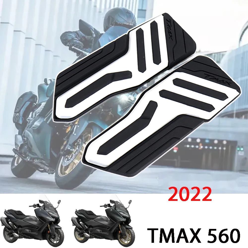 Enlarge New motorcycle accessories pedals For Yamaha TMAX560 T-max 560 T-MAX 560 T-MAX560 TMAX 560 2022 pedal foot pedal kit