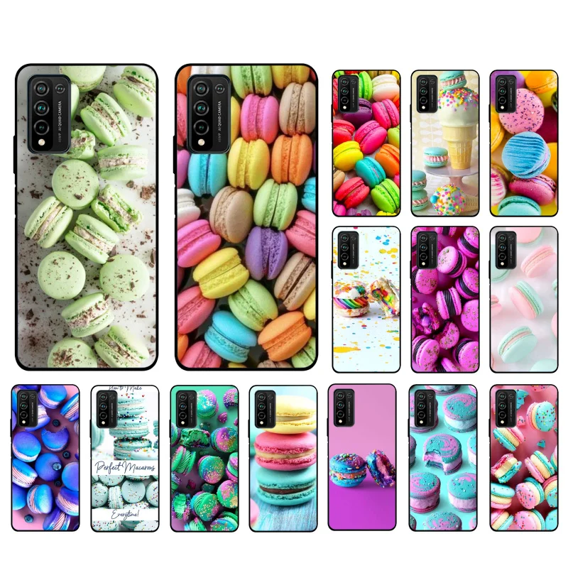 

Macaron Phone Case for Huawei Honor 50 10X Lite 20 7A 7C 8X 9X Pro 9A 8A 8S 9S 10i 20S 20lite 7X 10 lite