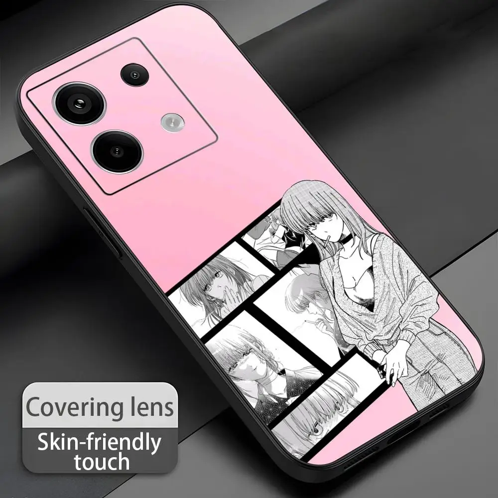 Фото Чехол для телефона Redmi Note 14 13 12 11 Pro с анимацией, 5G, 14C, A3, мягкий, черный, с рисунком «Супермаркет» №2