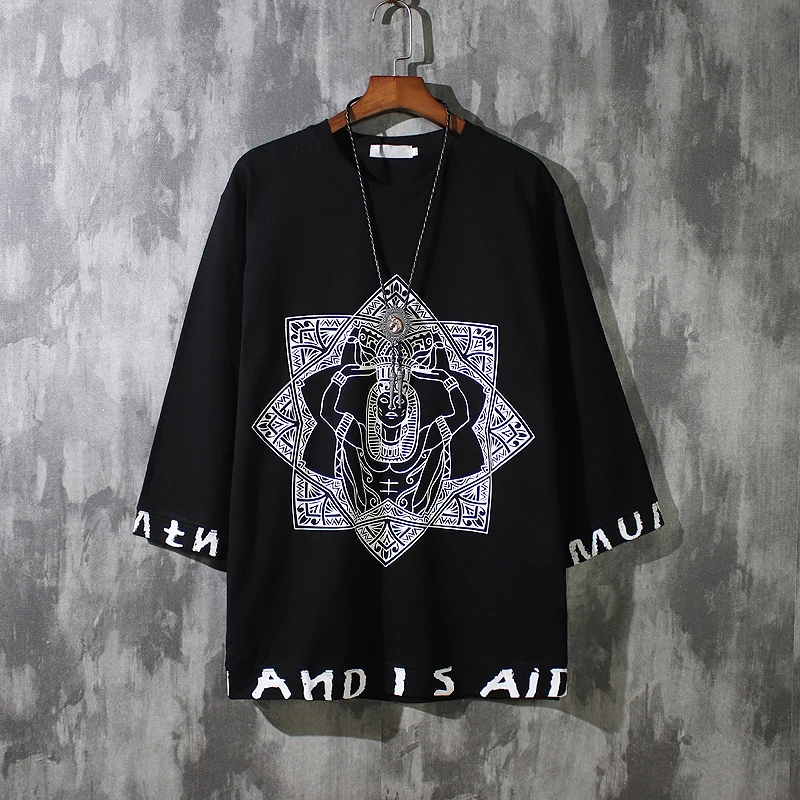 

Graffiti Print Casual T Shirts Tee Tops Summer Men Hip Hop Short Sleeve Streetwear Fashion Harajuku Casual Male Tshirts