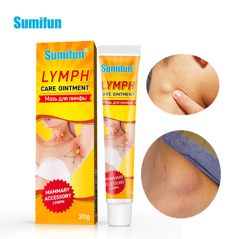 

20g Lymphatic Detox Cream Pain Relief Anti-Swelling Chinese Herbal Armpit Lymph Ointment Body Relax Medical Oil Health Care