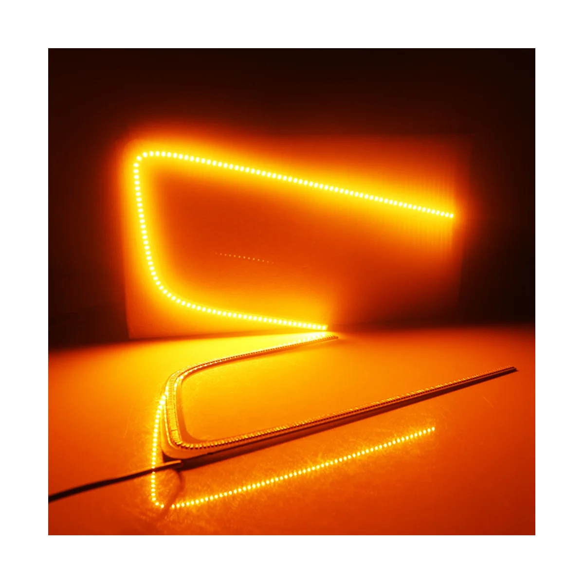 

Двухцветная белая/Янтарная Φ C-кольцевая печатная плата для фар, ходовые огни/указатели поворота для Subaru WRX & STI 2015-2018